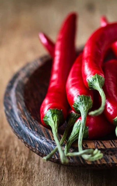 Variety of hot pepper seeds for planting organic vegetable gardens